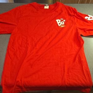 Red Bojangles Bo Time Employee Shirt